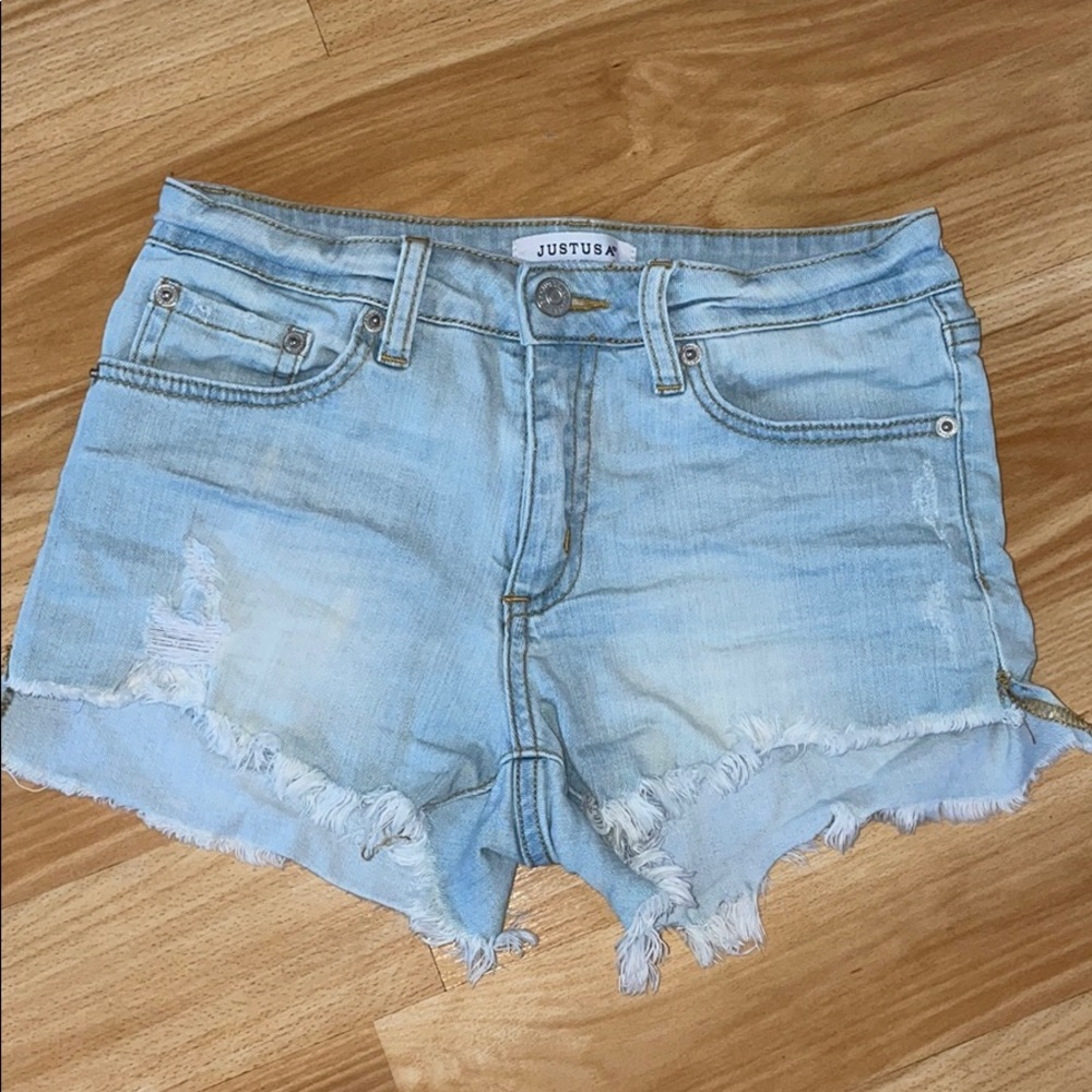 denim short just USA